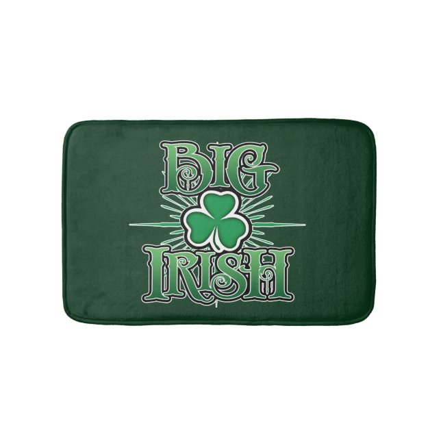 Big Irish Bath Mat (Front)