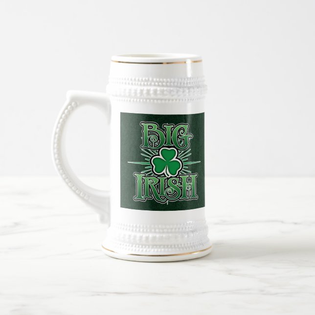 Big Irish Beer Stein (Left)
