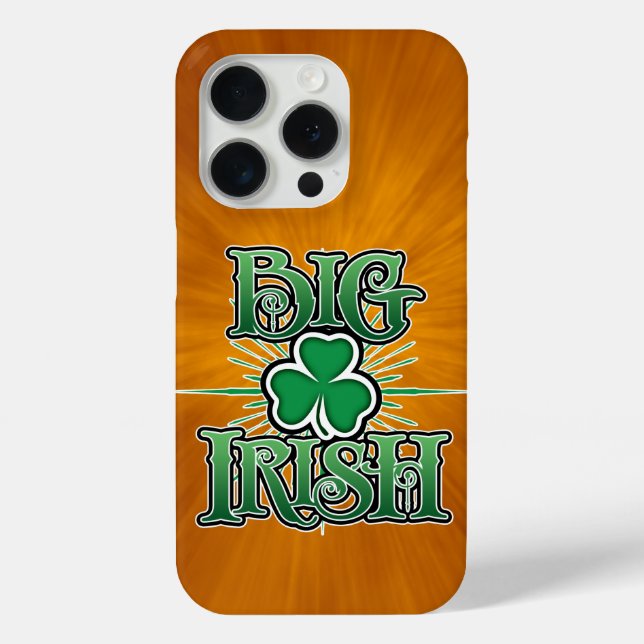 Big Irish Case-Mate iPhone Case (Back)