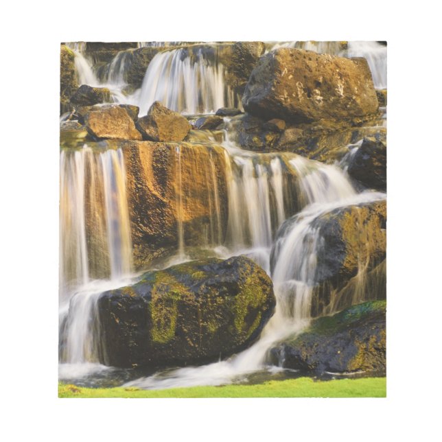 Big Island, Hawaii. Cascading stream, Big Island Notepad (Front)