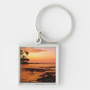 Big Island, Hawaii. Sunset, Big Island Hawaii. 2 Keychain