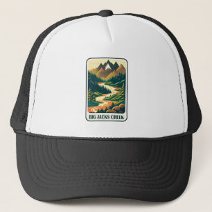 Big Jacks Creek Idaho Colours Trucker Hat