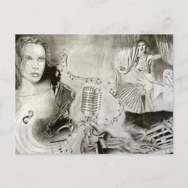 BIG JAZZ POSTCARD (Front)