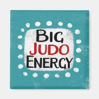 Big Judo Energy Refrigerator Magnet