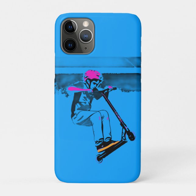 Big Jump - Scooter Rider Case-Mate iPhone Case (Back)