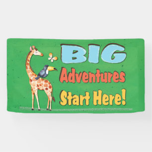 Big Jungle Adventures Teacher Classroom Banner