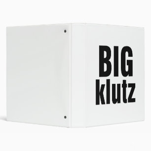 Big Klutz Binder