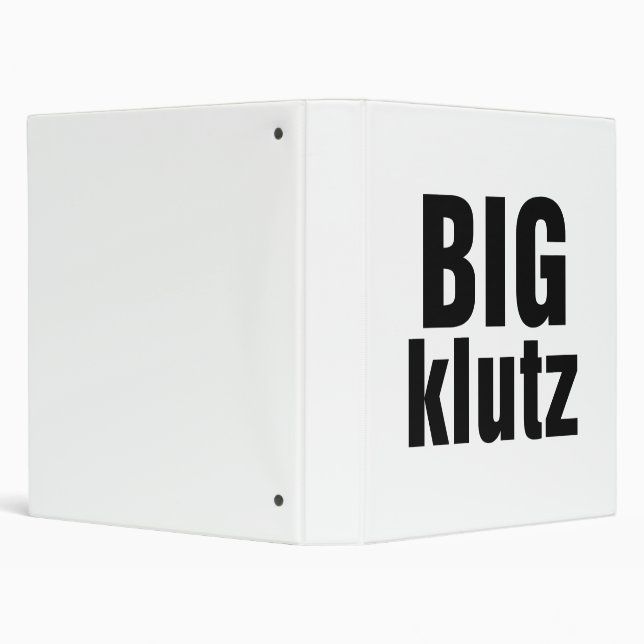 Big Klutz Binder (Background)