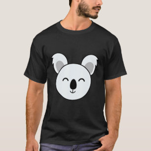 Big Koala Face Costume  Easy Animal Halloween T-Shirt