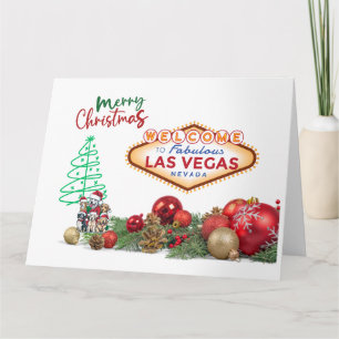BIG Las Vegas Christmas Card