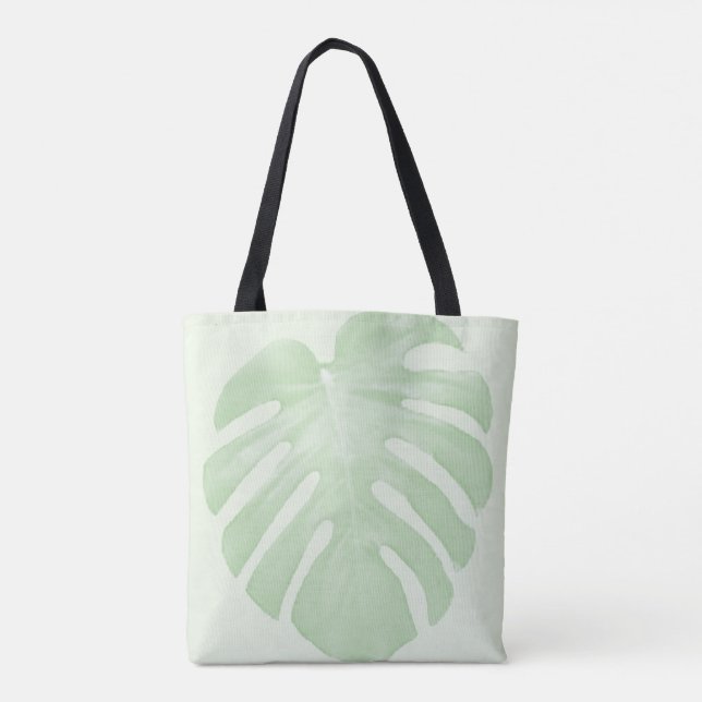 Big Leaf Tropical Tote (Back)