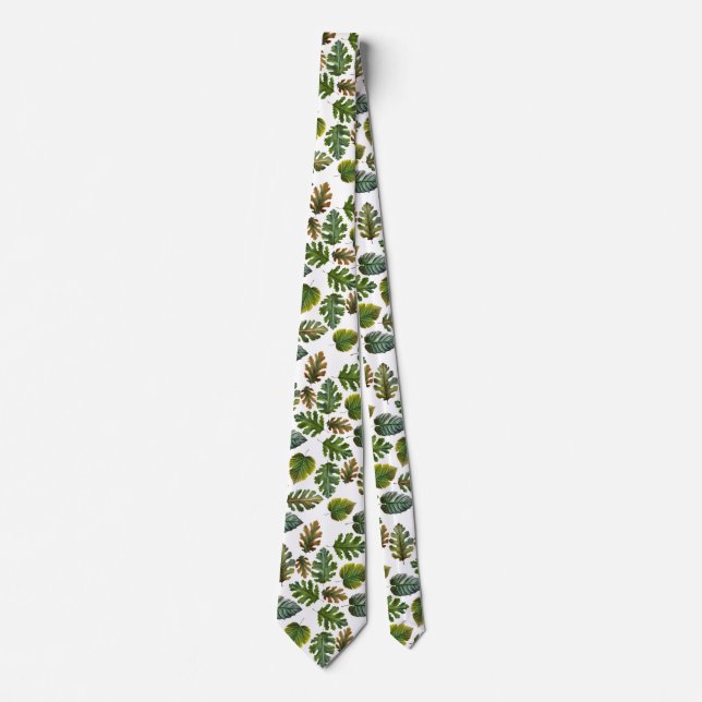 Big leaves background 02.BLB02 Tie (Front)