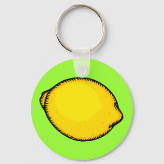 Big Lemon Keychain