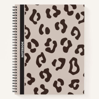 BIG LEOPARD PRINTS NOTEBOOK