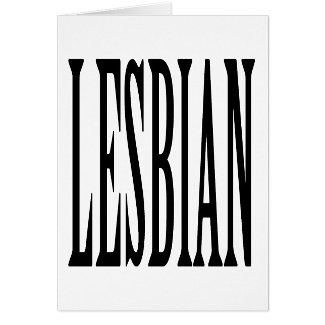 BIG LESBIAN (Front)