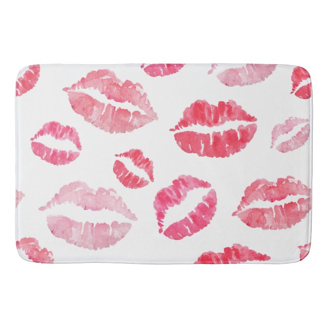 Big Lips  Bath Mat (Front)