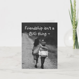 BIG/LITTLE FRIENDSHIP CARD