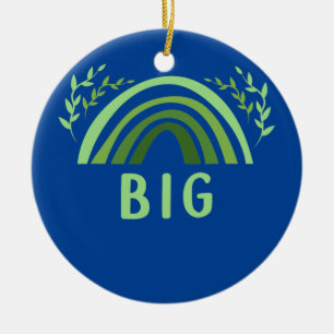 Big Little Sorority Week Reveal College Sister Ceramic Ornament