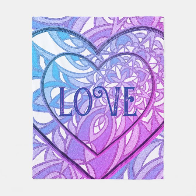 BIG LOVE FLEECE BLANKET (Front)