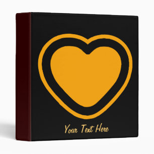 Big Love Heart  Binder