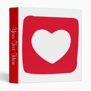 Big Love Heart Binder