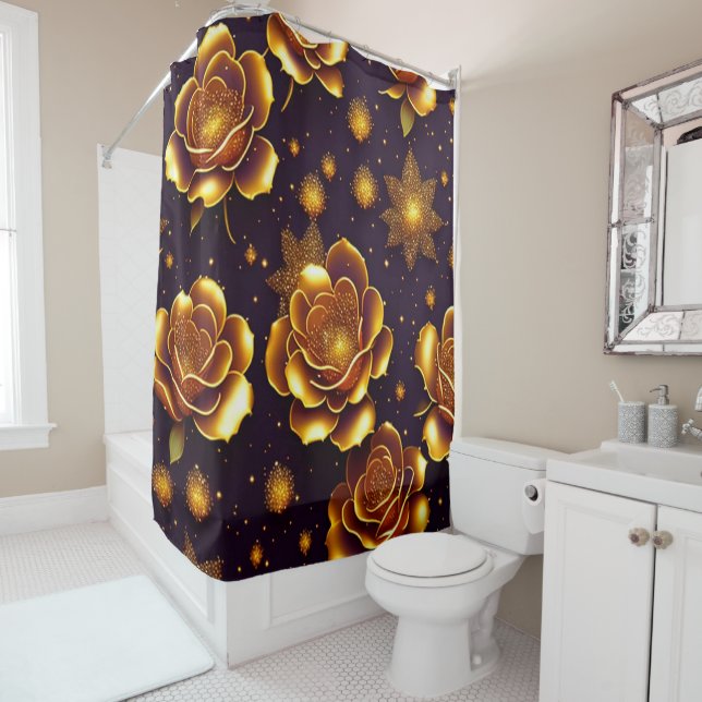 Big Luxury Gold Rose Modern Collection (In Situ)