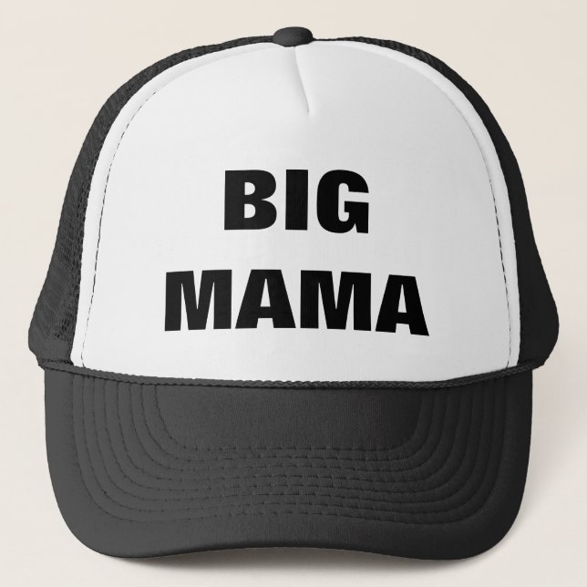 BIG MAMA TRUCKER HAT (Front)