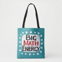 Big Math Sac fourre-tout énergétique