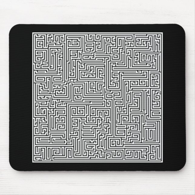 Big Maze Mouse Pad (Front)