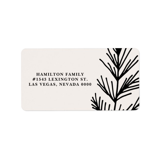 Big Merry & Leaves label (Front)