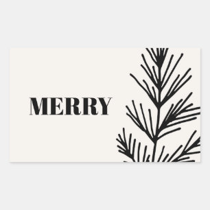 Big Merry & Leaves Sticker