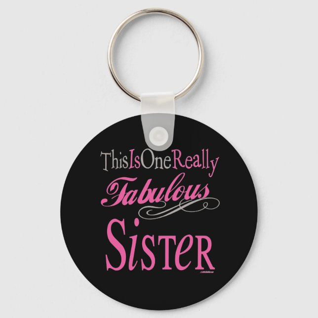 Big, Middle & Little Sisters Keychain (Front)