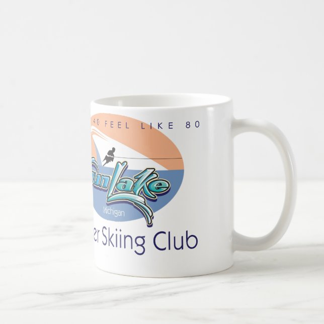 Big Mike, Gun Lake Front Coffee Mug (Right)