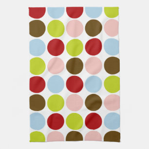 Big Mod Dots Designer Kitchen Towel