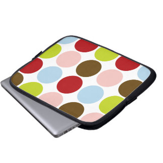 Big Mod Dots Designer Laptop/Electronics Bag