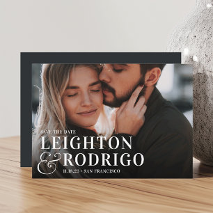 Big Moment Full Photo Wedding Save The Date