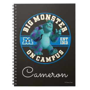 Big Monster on Campus - Personalized Notebook