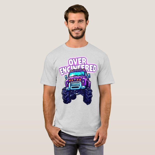 Big Monster Truck T-shirt (Front Full)
