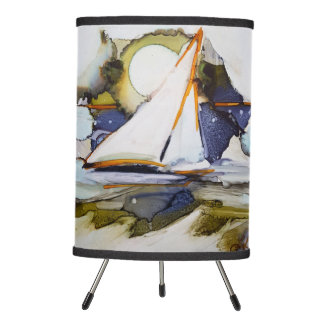 Big Moon Tripod Lamp