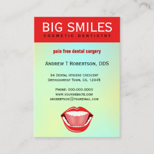 Big Mouth Aqua Large Dental Appointment Reminder