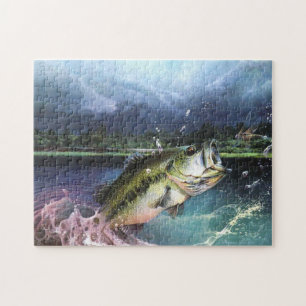 big mouth bass jigsaw puzzle