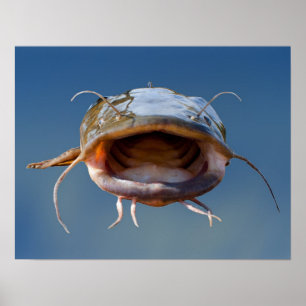 Big Mouth Fishing Poster
