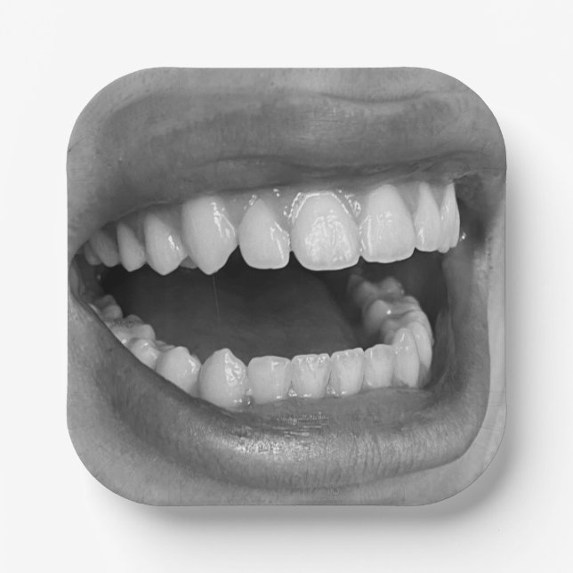 Big Mouth Paper Plates (Front)