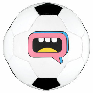 big mouth soccer ball