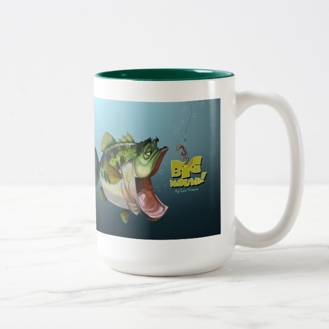 Big Mouth Two-Tone Coffee Mug (Right)