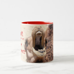 Big Mouthed Camel, Hump Day Red Mug
