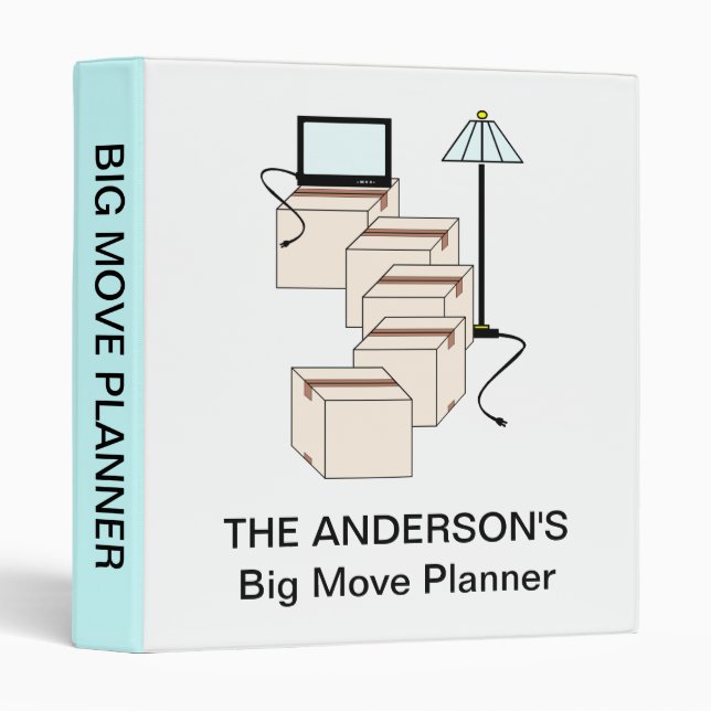 Big Move Planner Binder (Front/Spine)