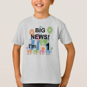 Big News Circus 1er Anniversaire T-shirts et cadea