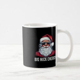 Big Nick Energy Christmas Santa Coffee Mug