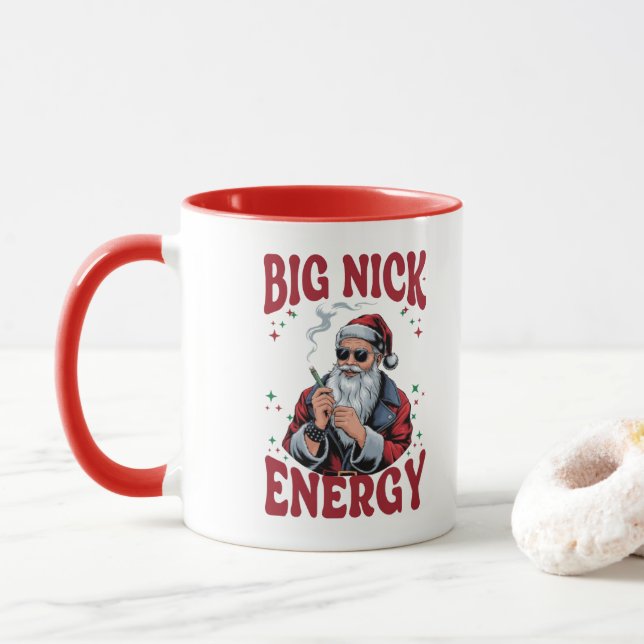 Big Nick Energy Mug (With Donut)